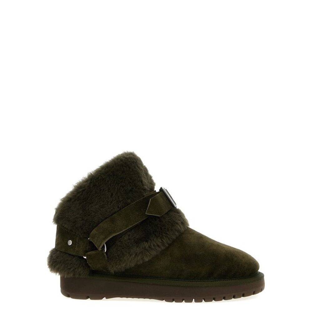 Burberry Bicolor Leather Ankle Women's Boots